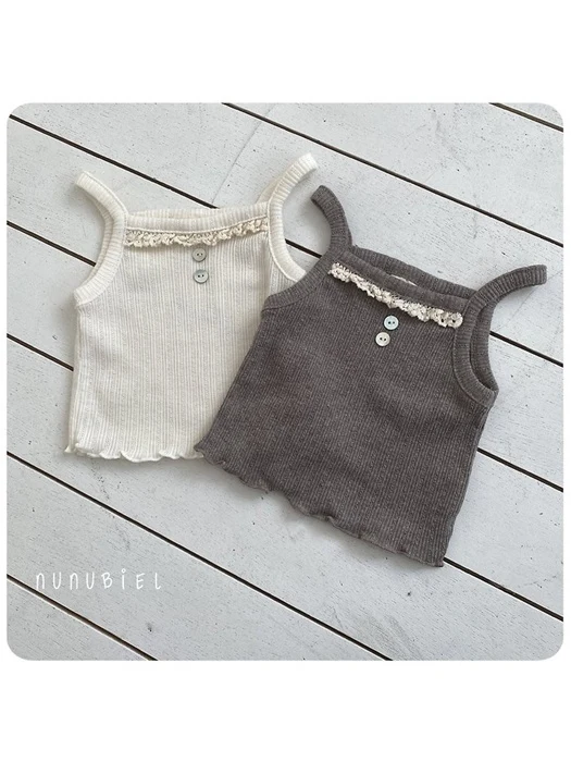 Eyelet Sleeveless Eyelet Sleeveless