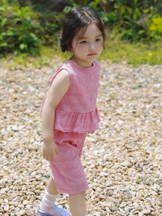 Check Frill Set