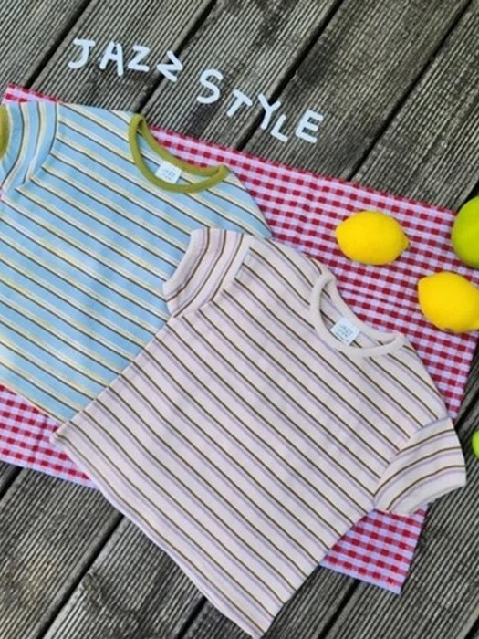 Striped Raglan Tee