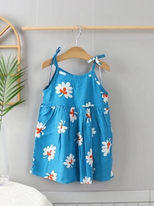 Blue Blue Strap One-piece