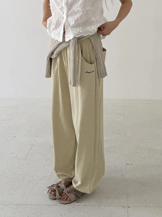 Peach Jogger Pants