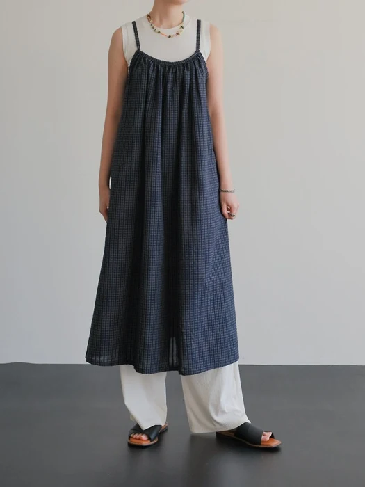Stone Check One-piece