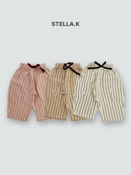Vertical Stripe Cargo Pants Vertical Stripe Cargo Pants