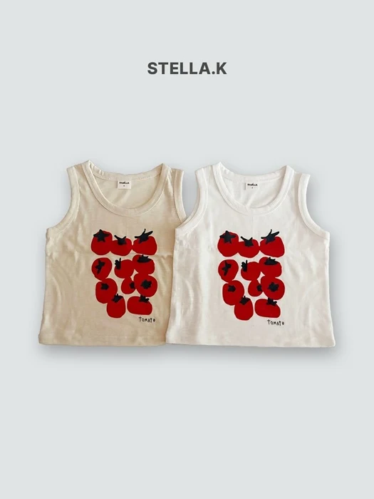 Tomato Sleeveless Tee