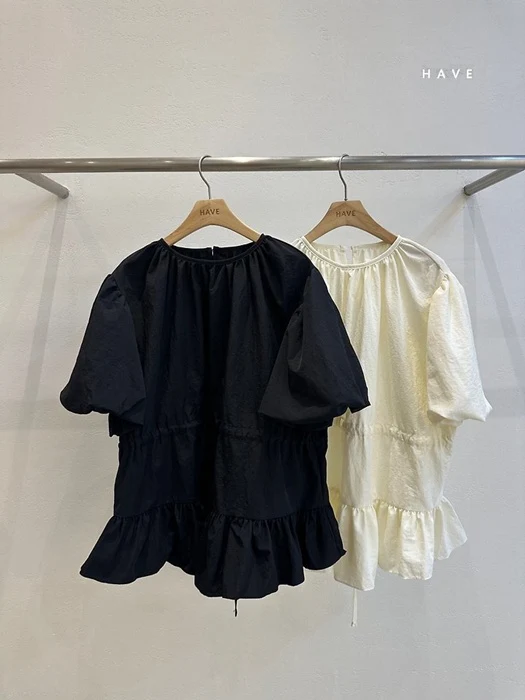 Puff String Top