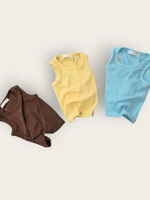 Rib Tank Sleeveless Top