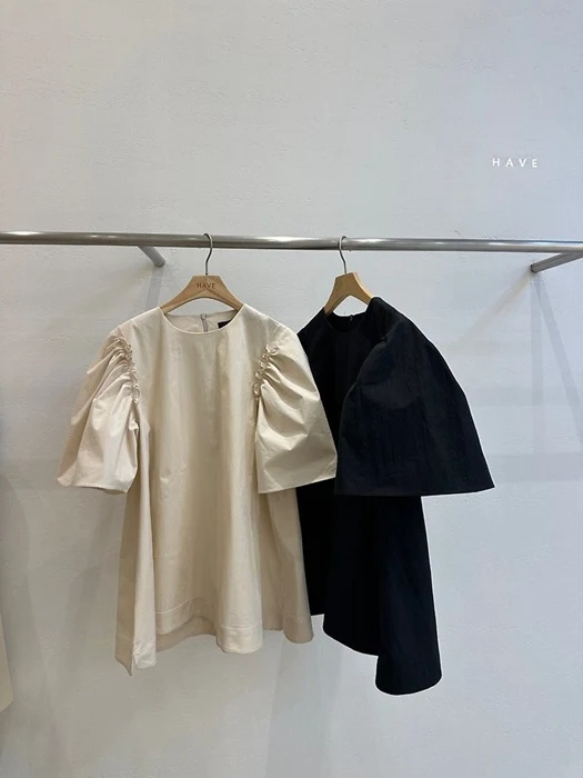 Bell Shirring Blouse 26