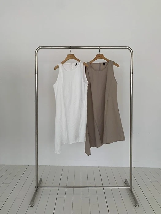 Pintuck Diagonal One-piece