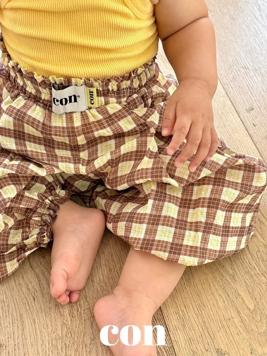 Check Volume Pants