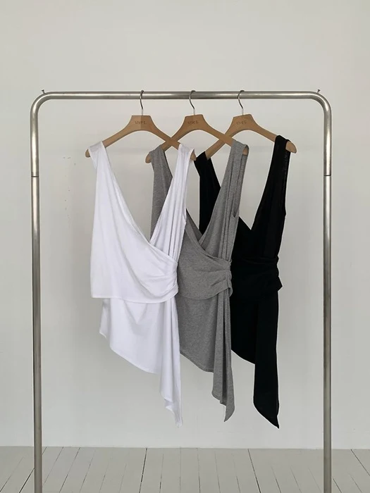 Anne Double-Layer Sleeveless Top