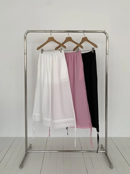 Lace Tunnel Pants