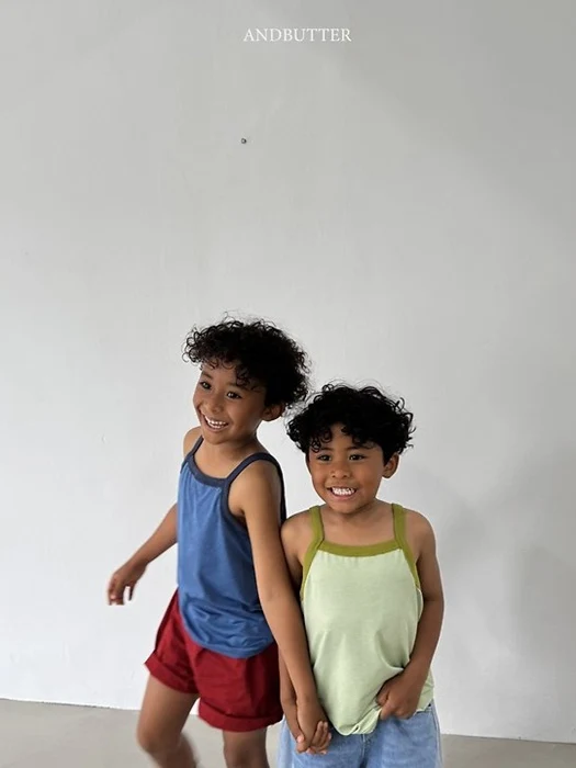Airy Stripe Sleeveless