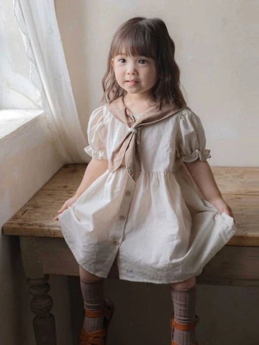 Kids Pure Tie Stripe One-piece