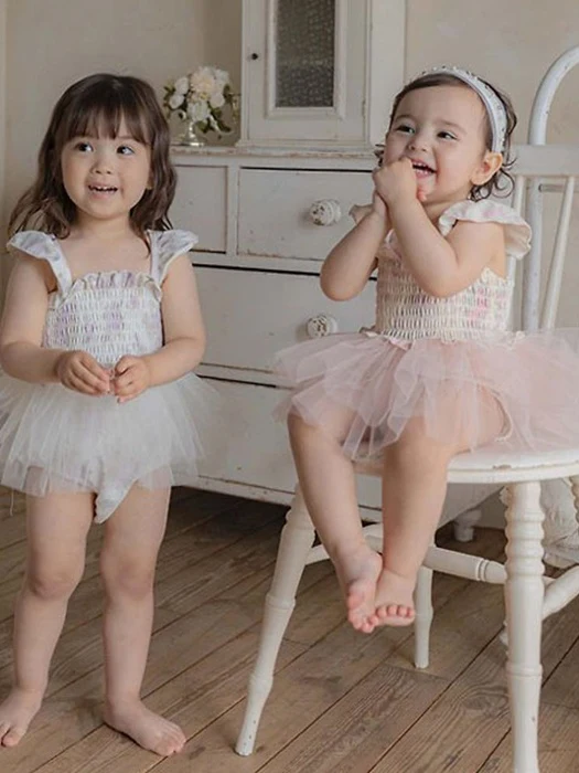 Kids Flora Tulle Swimsuit Kids Flora Tulle Swimsuit