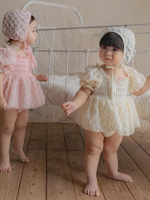Baby Juliet Bloom Swimsuit (Hat Set) Baby Juliet Bloom Swimsuit (Hat Set)