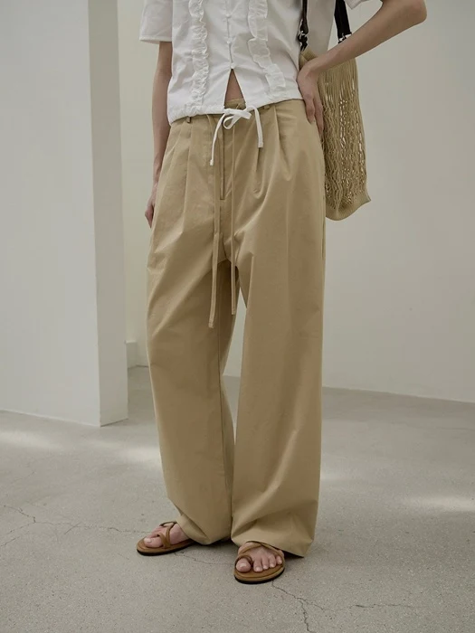 Rookie Tuck Strap Cotton Pants Rookie Tuck Strap Cotton Pants