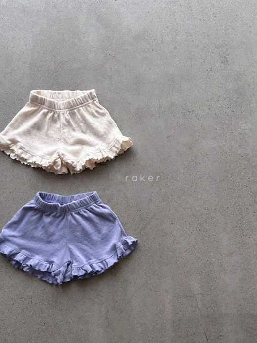 Eyelet Frill Shorts