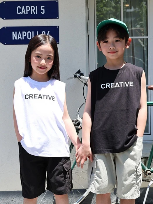 Creative Sleeveless Top
