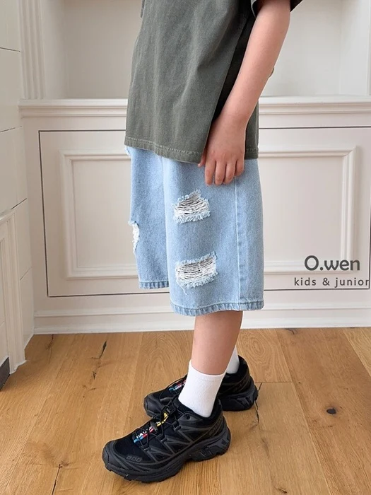 Summer Distressed Bermuda Shorts Summer Distressed Bermuda Shorts