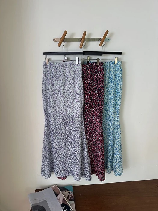 Collar Floral Lace Skirt Collar Floral Lace Skirt