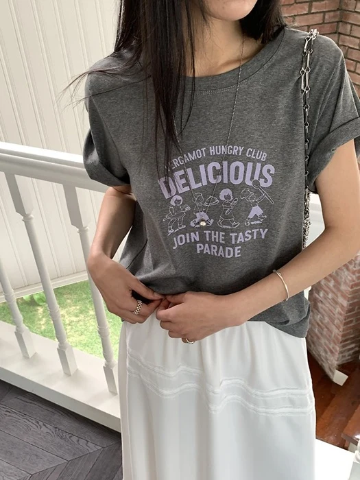 Vintage Graphic Loose-Fit Short-Sleeve Tee