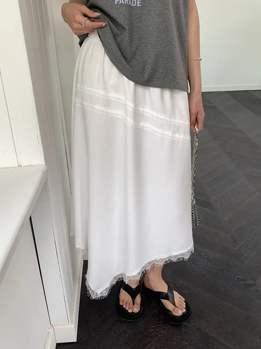 Diagonal Lace Skirt Diagonal Lace Skirt