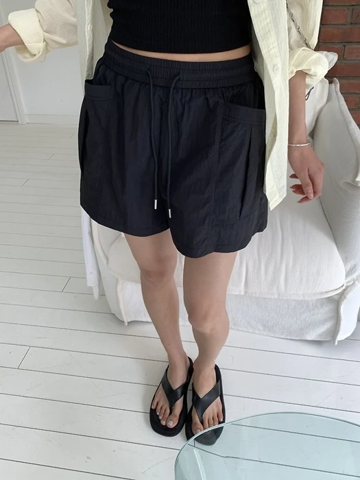 Nylon Banded Shorts Nylon Banded Shorts