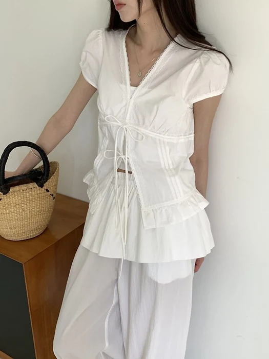 Dart Frill Blouse Dart Frill Blouse
