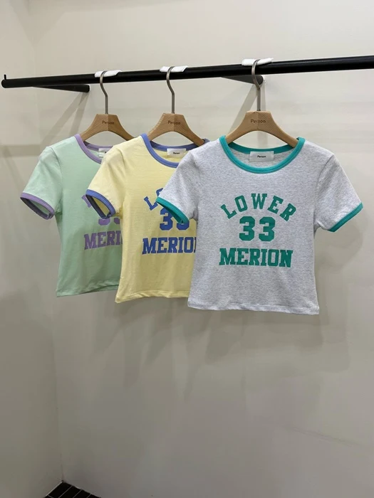 33 Contrast Short-Sleeve Tee