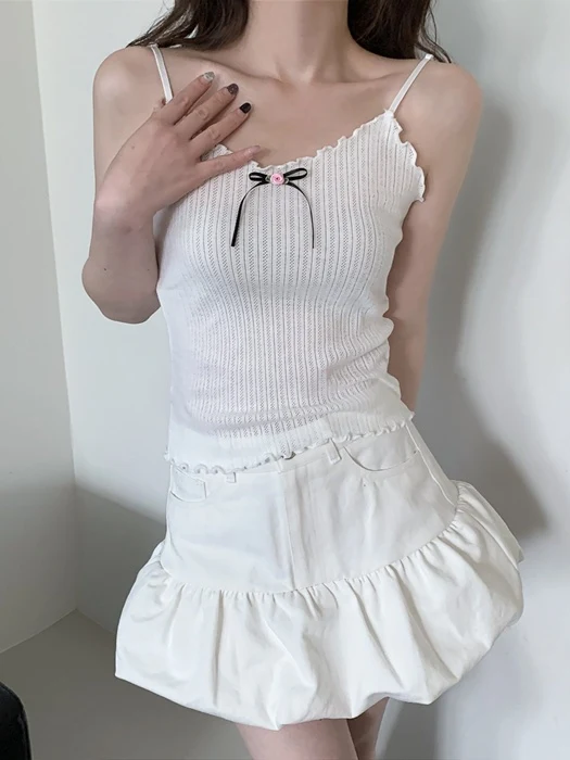 Isabel Eyelet Sleeveless Top
