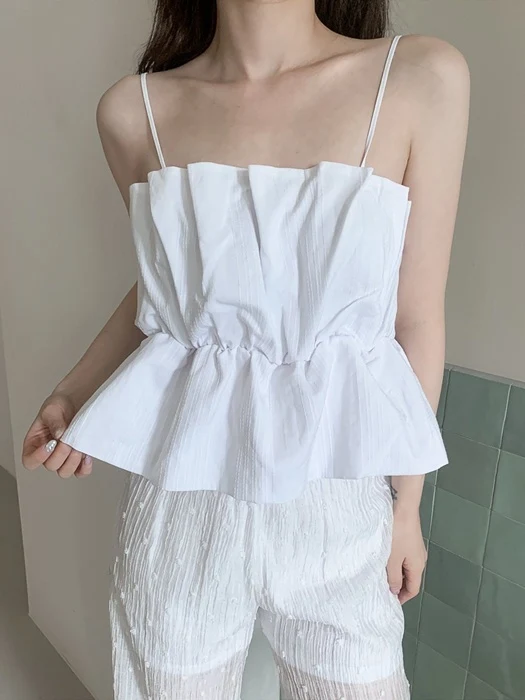 Banding Scrunchie Top Blouse