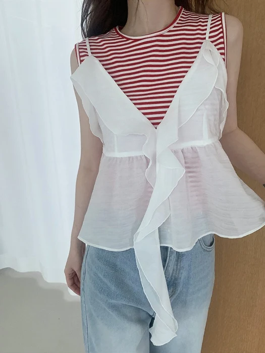Aria Frill Blouse