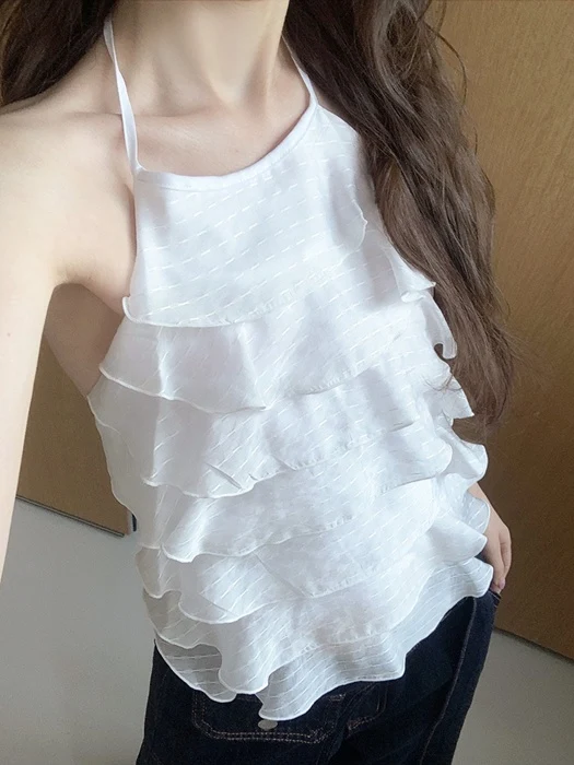 Jazz Halter Top Blouse