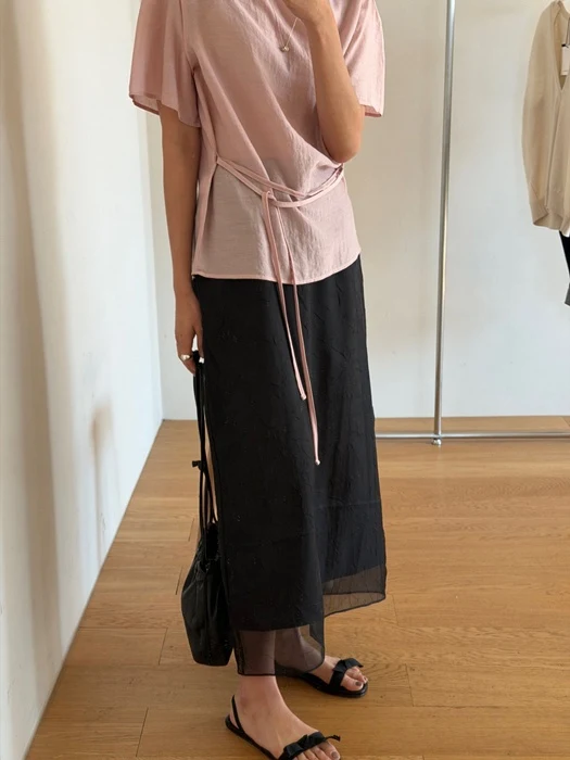 Sheer Layered Skirt