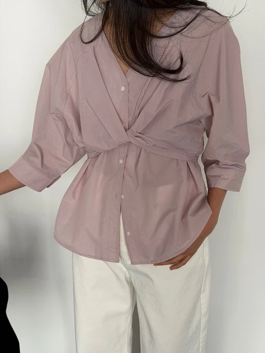 Wrap V-Neck Blouse Wrap V-Neck Blouse