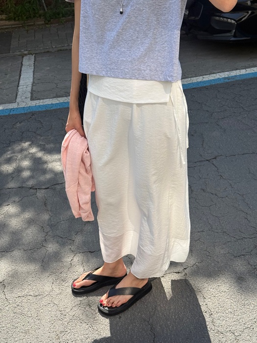 Folder Maxi Skirt