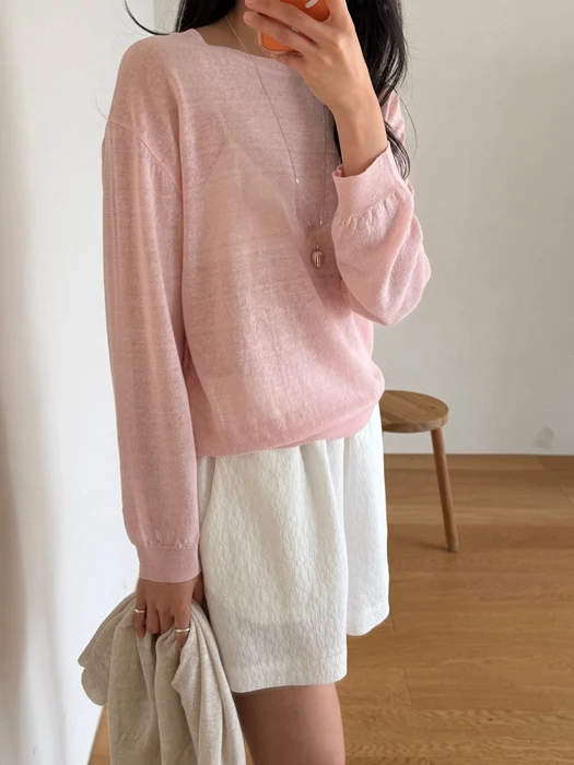 Minimal Summer Knit Top Minimal Summer Knit Top