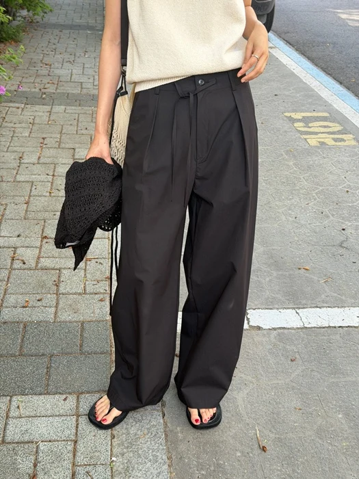 Relaxed Band-Waist Pants Relaxed Band-Waist Pants