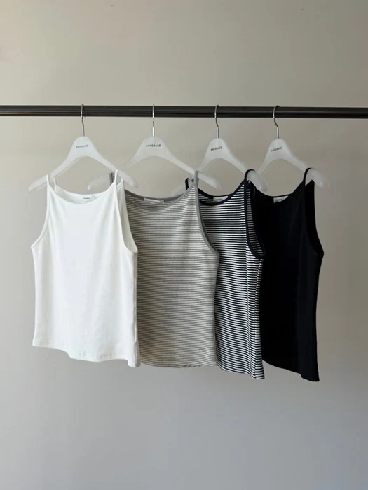 Boat-Neck Ribbed Top