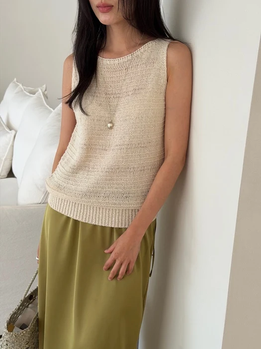 Capella Knit Sleeveless Top Capella Knit Sleeveless Top