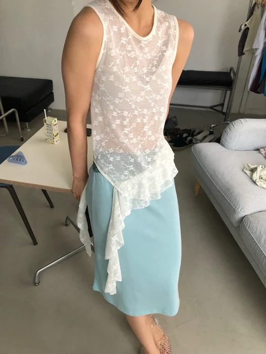 Evening Sleeveless Top