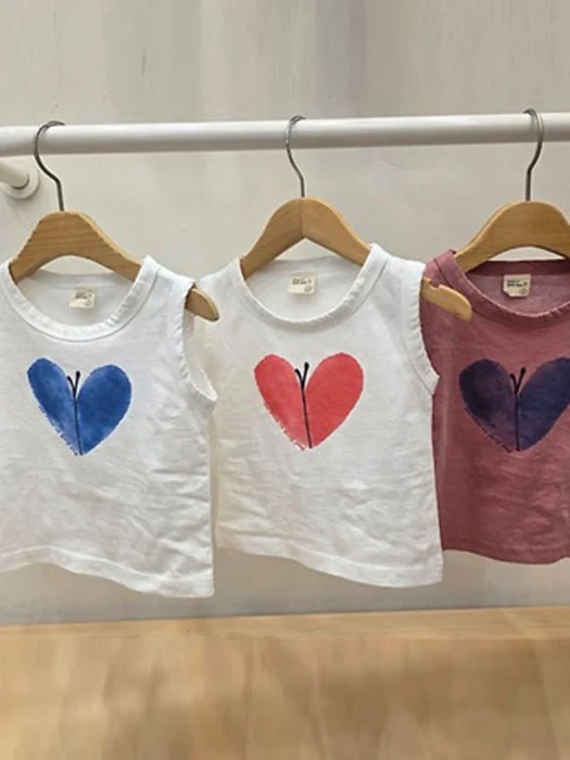 Heart Sleeveless Tee Heart Sleeveless Tee