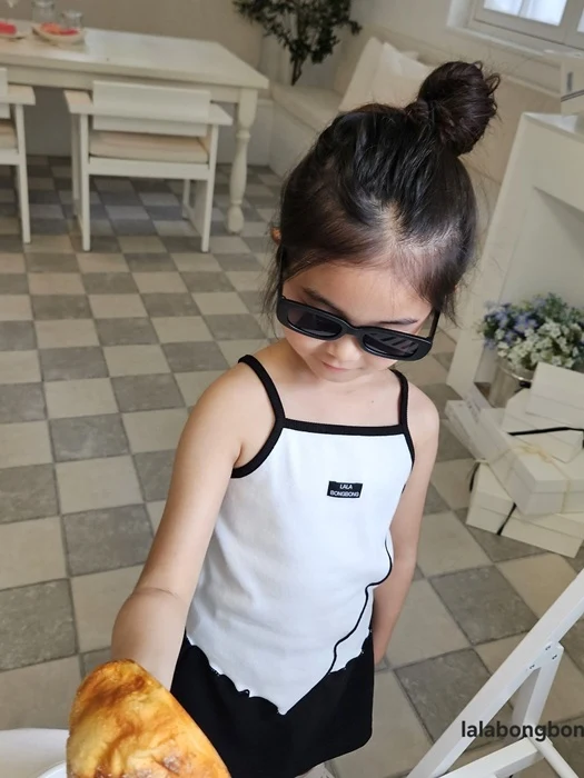 Slit Strap Sleeveless Top Slit Strap Sleeveless Top