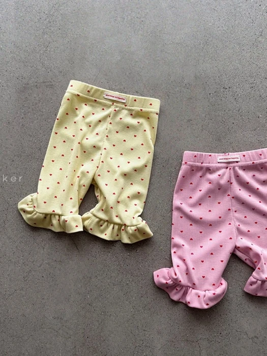 Heart Frill Leggings