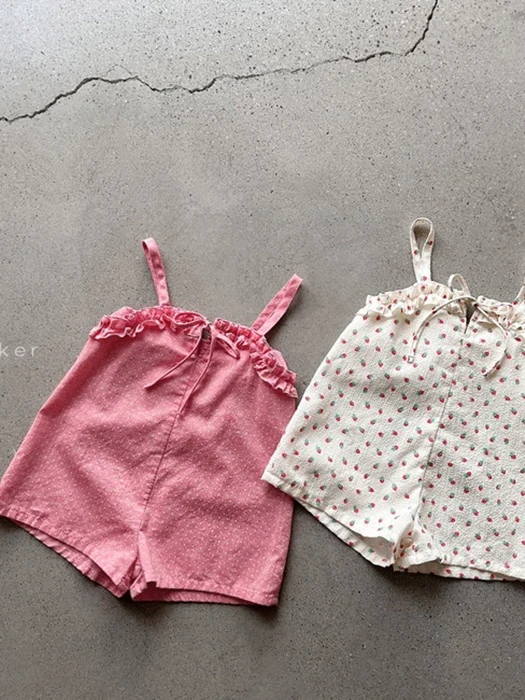 Ruffle Strap Jumpsuit Ruffle Strap Jumpsuit