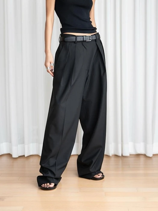 Summer Wool Low-Waist Trousers Summer Wool Low-Waist Trousers