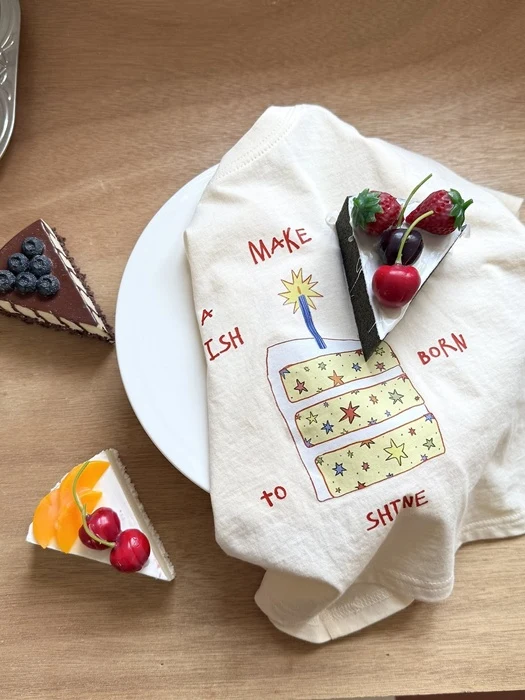 Star Cake Short Sleeve Tee Star Cake Short Sleeve Tee