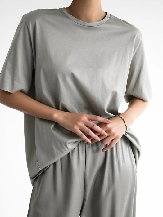 Luxe Mercerized Basic Tee Luxe Mercerized Basic Tee