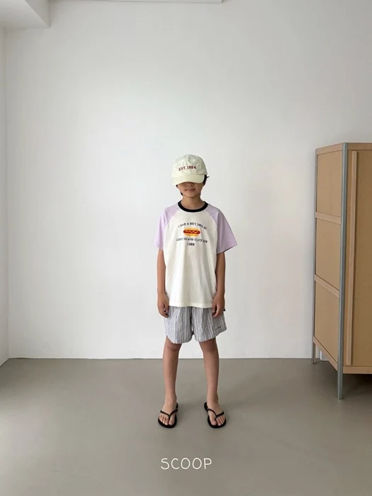 Hot Dog Raglan Tee