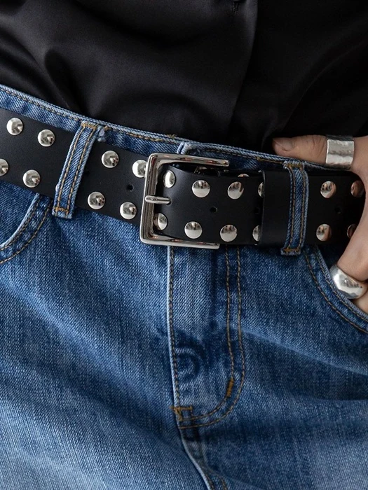 Chunky Stud Detail Belt Chunky Stud Detail Belt